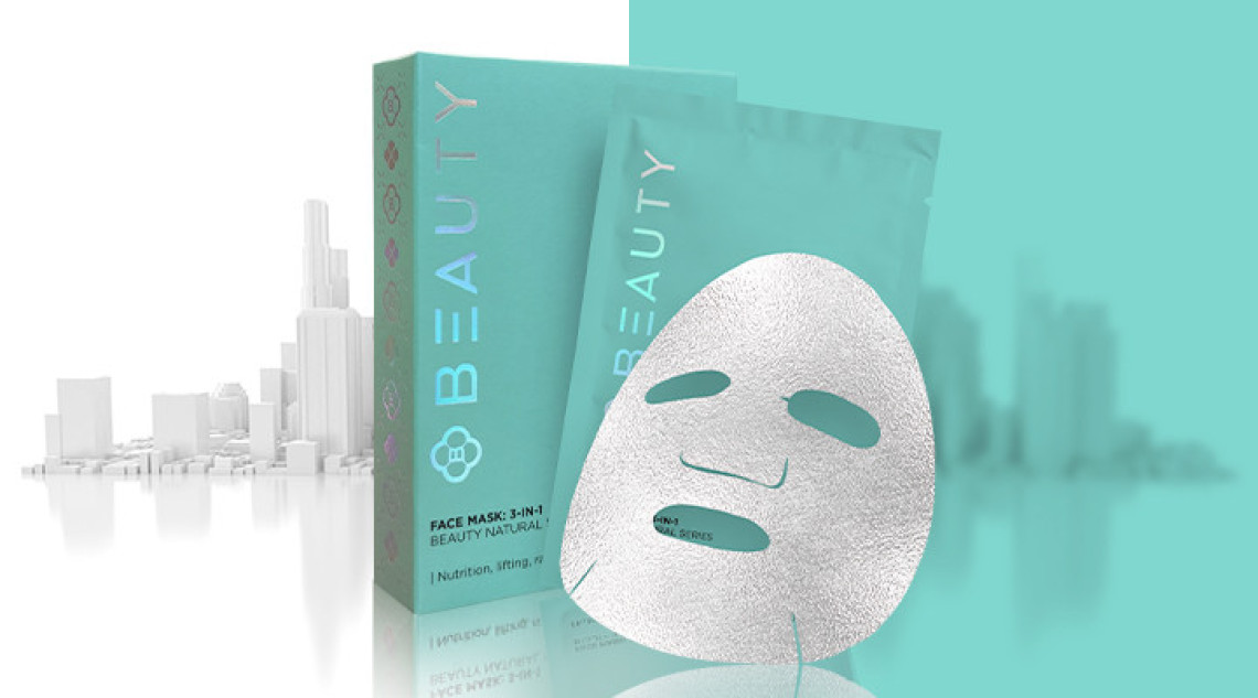 Maschera per il viso: 3 in 1